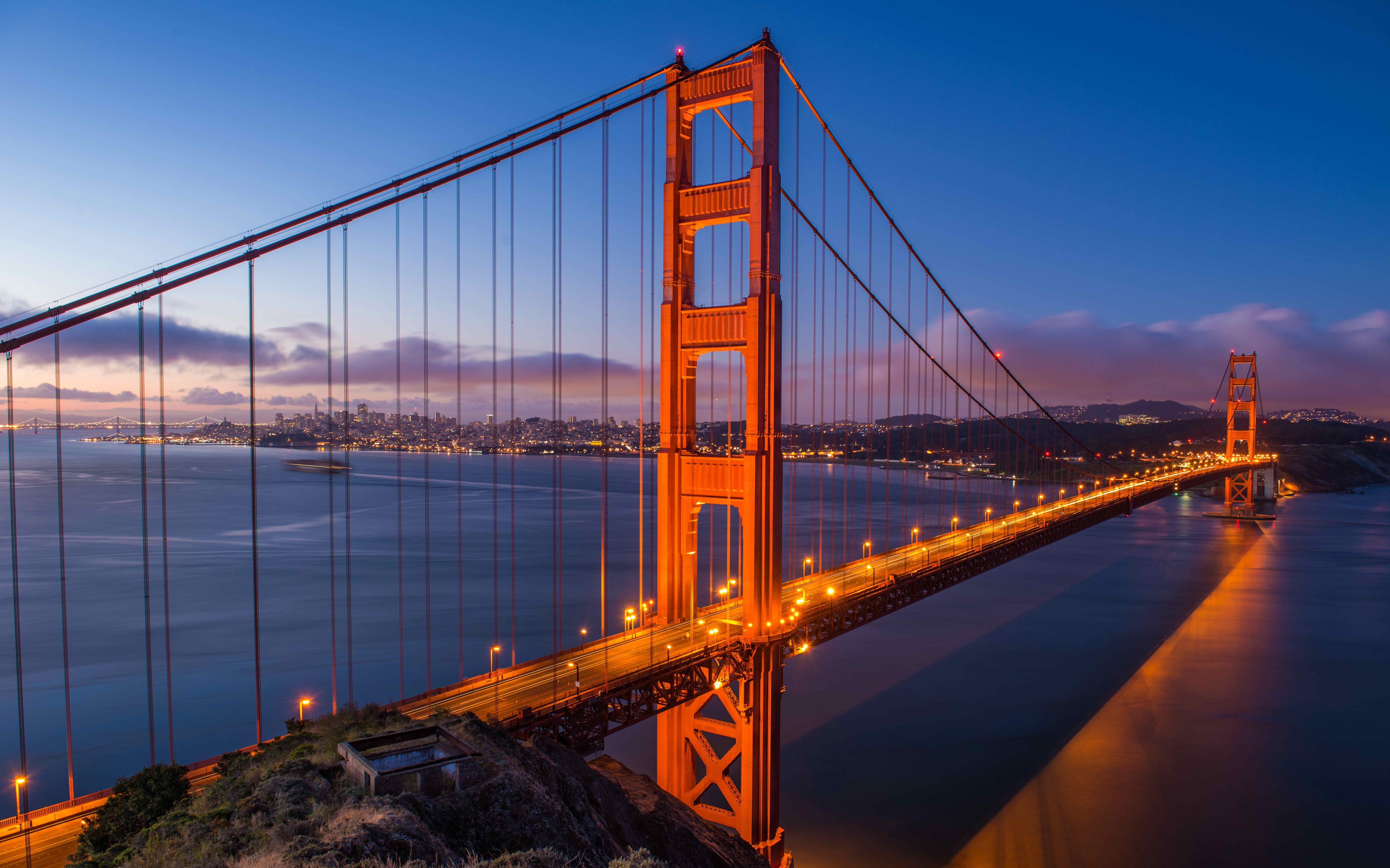 fondo de pantalla de golden gate bridge,puente,puente suspendido en cables,puente colgante,cielo,enlace fijo