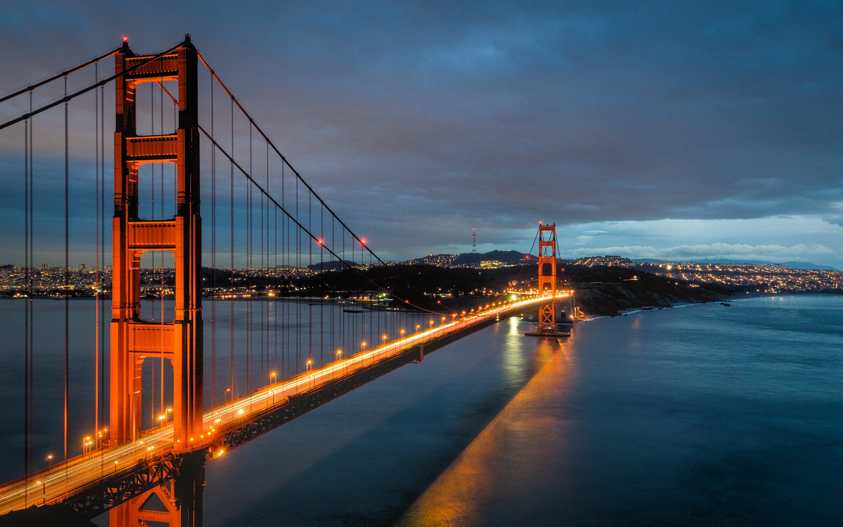 golden gate bridge tapete,brücke,himmel,wasser,schrägseilbrücke,betrachtung