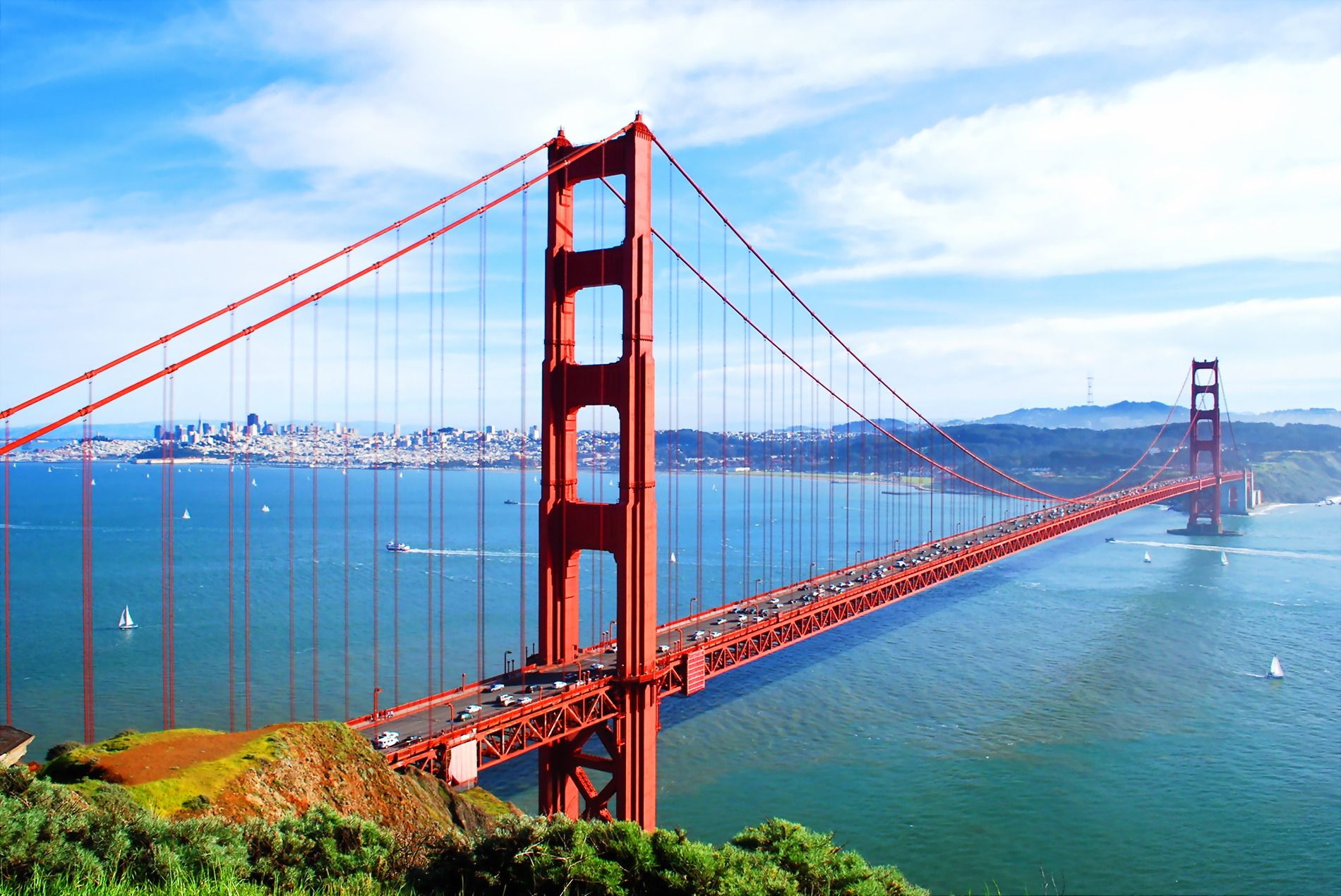 papier peint golden gate bridge,pont,pont suspendu,pont suspendu,lien fixe,route aérienne