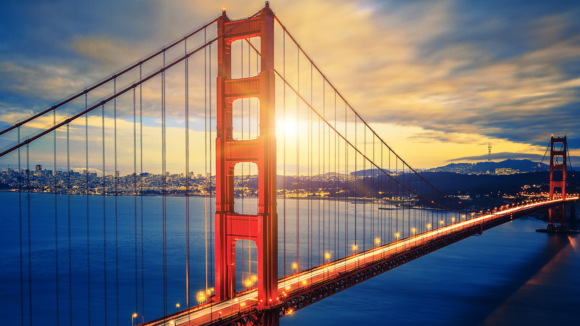 papier peint golden gate bridge,pont,ciel,pont suspendu,pont suspendu,l'eau