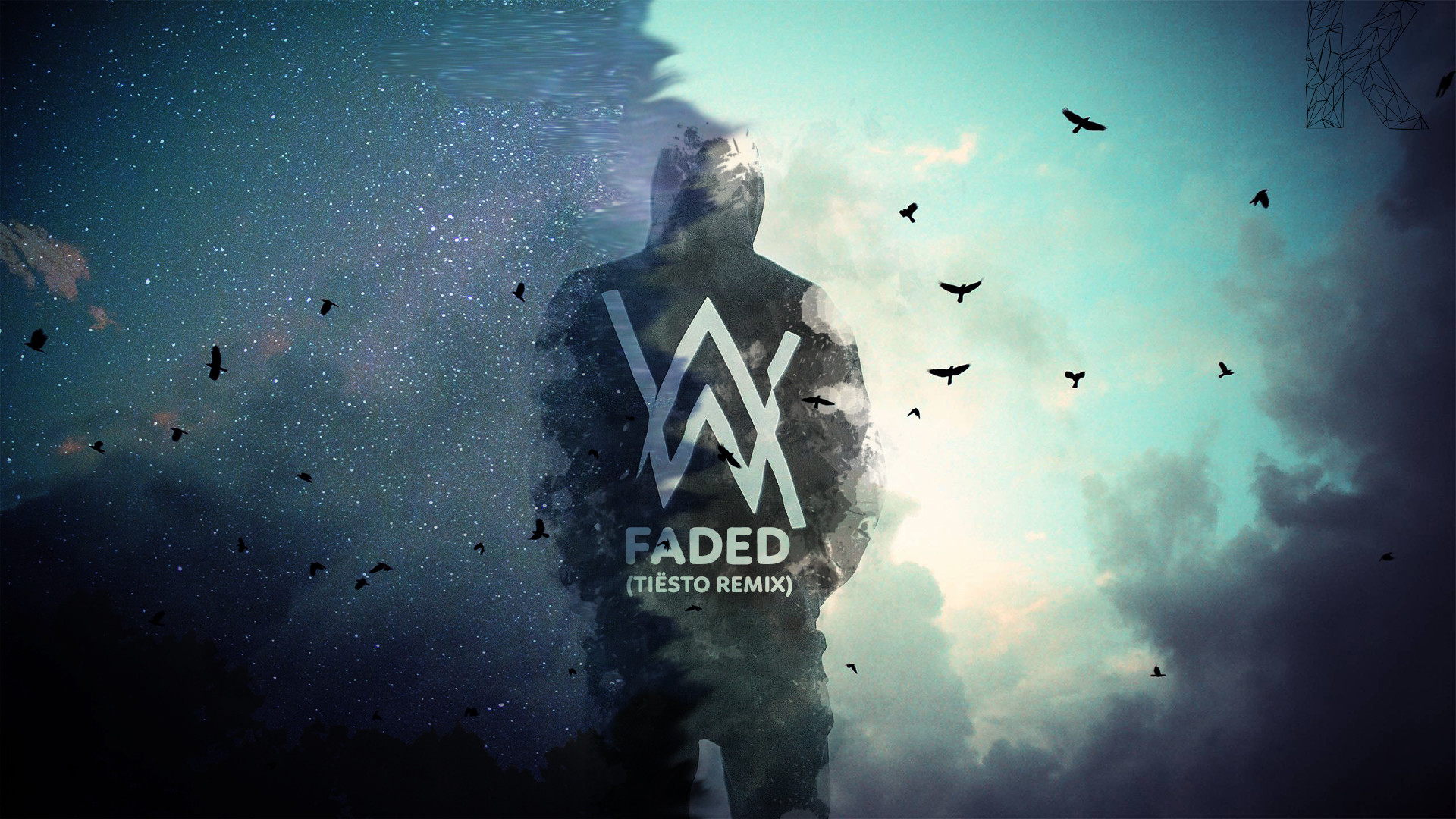 alan walker wallpaper hd,sky,graphic design,digital compositing,font,fictional character