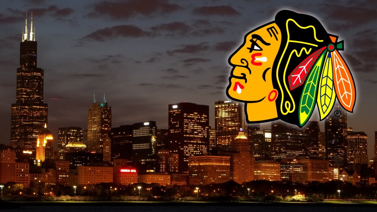 chicago blackhawks fondo de pantalla,área metropolitana,ciudad,paisaje urbano,área urbana,horizonte