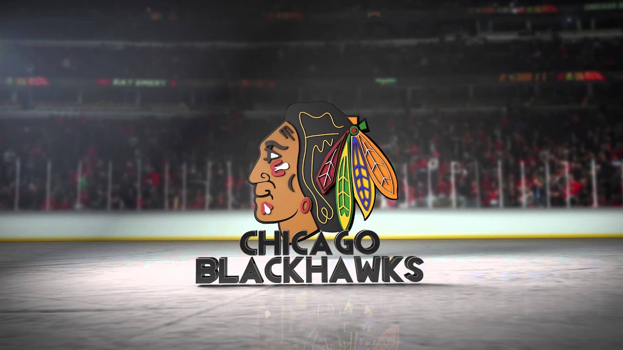 chicago blackhawks wallpaper,competition event,sport venue,font,graphics,player