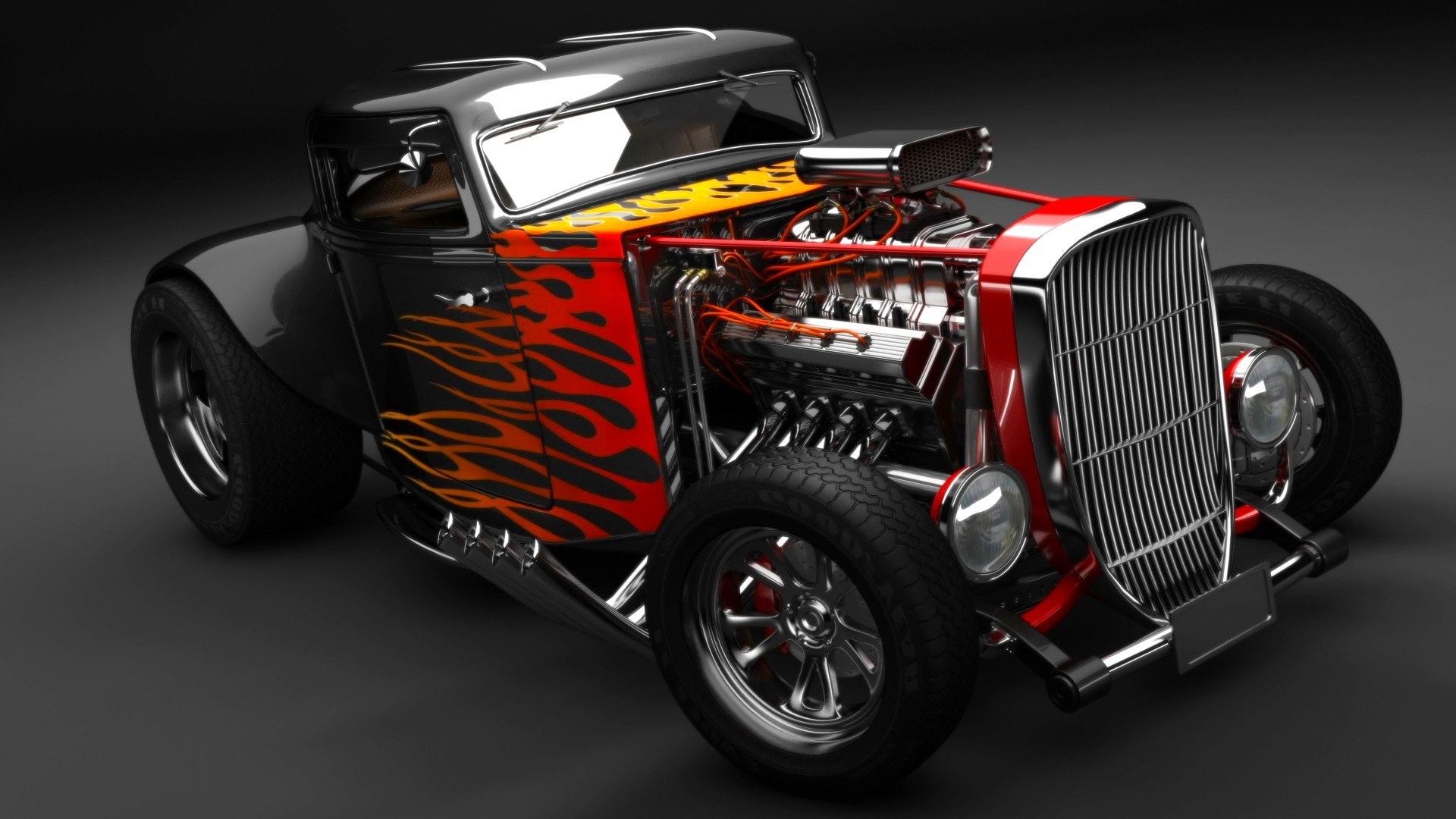 hot rod wallpaper,land vehicle,vehicle,car,vintage car,hot rod