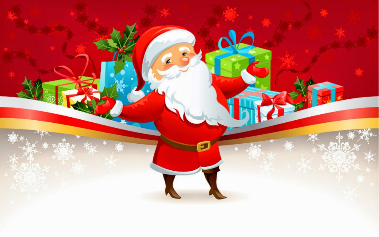 santa wallpaper,santa claus,cartoon,fictional character,illustration,christmas