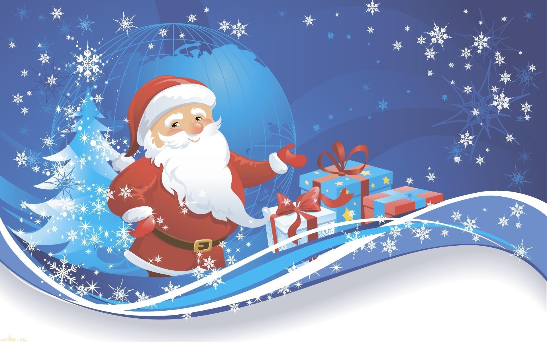 santa wallpaper,santa claus,christmas eve,christmas,winter,cartoon