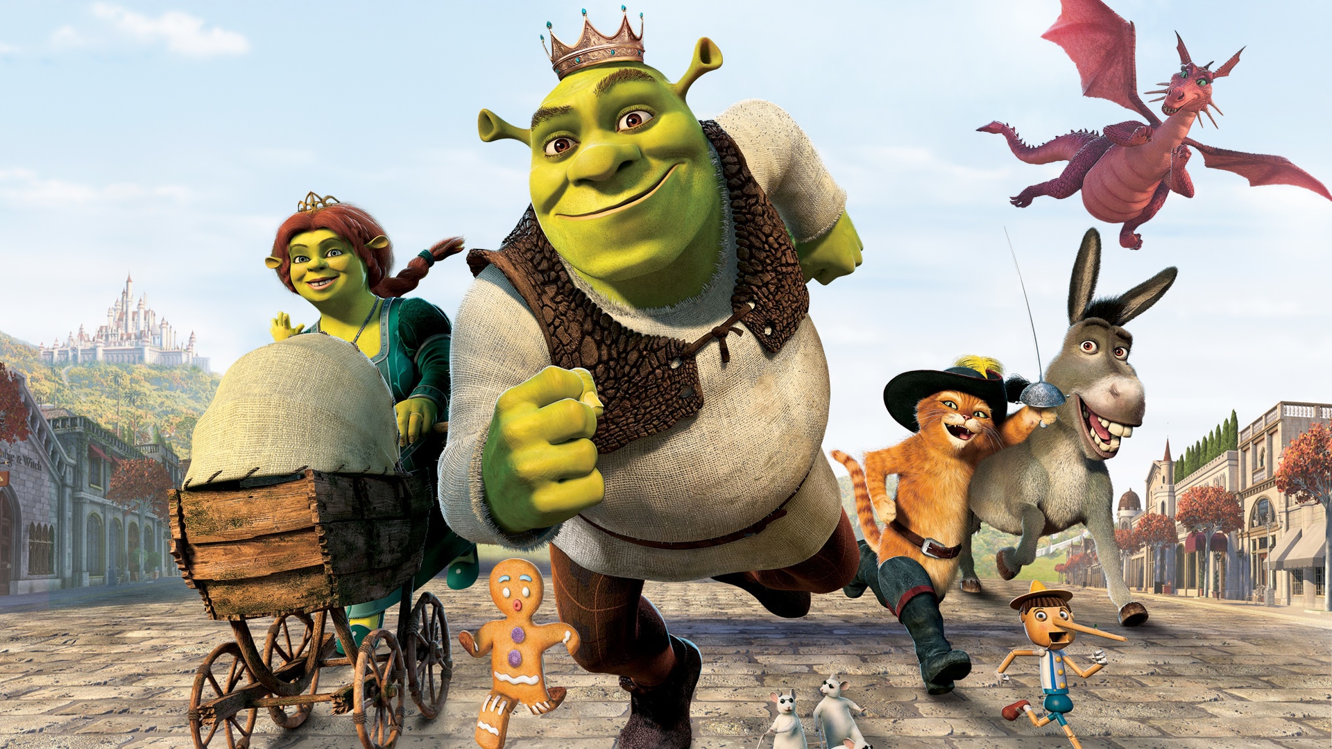 shrek wallpaper,animated cartoon,cartoon,animation,illustration,working animal