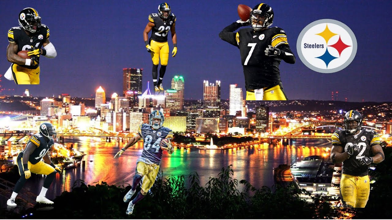 Pittsburgh Steelers Tapete Gelb Emblem Schriftart Grafikdesign Design 105237 Wallpaperuse