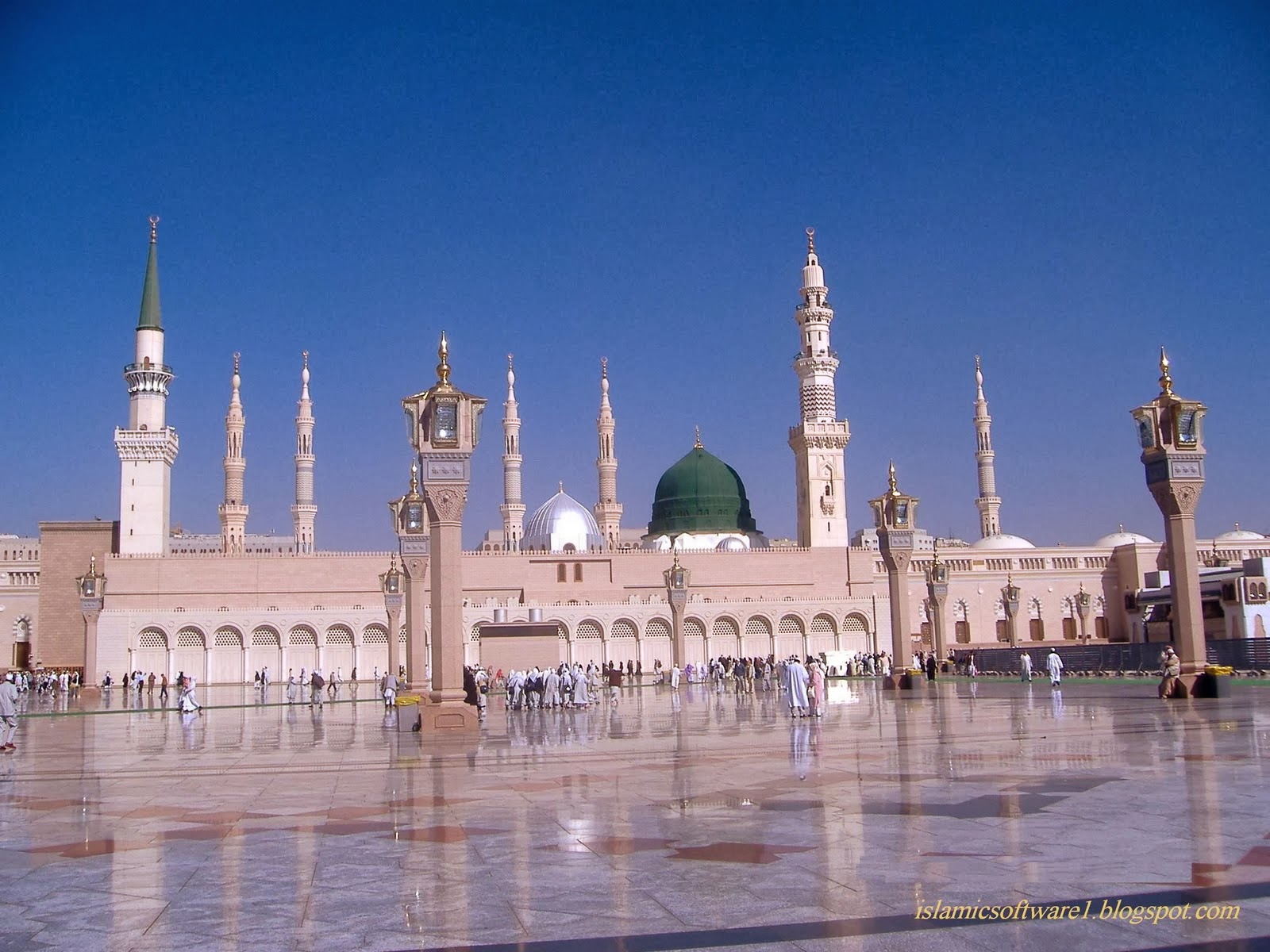 madina wallpaper,landmark,mosque,place of worship,building,khanqah