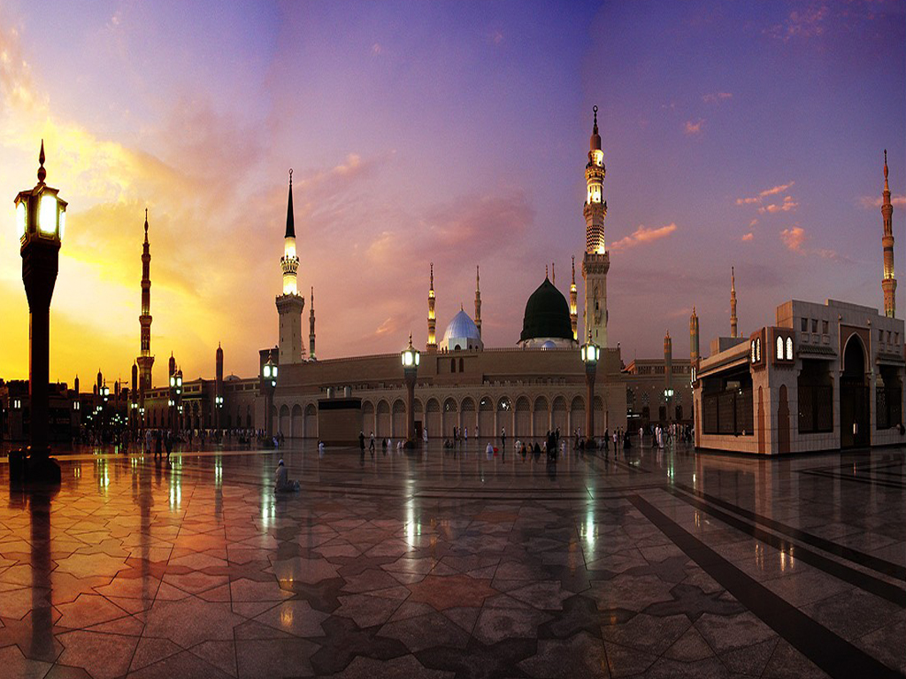 madina wallpaper,mosque,landmark,sky,place of worship,building