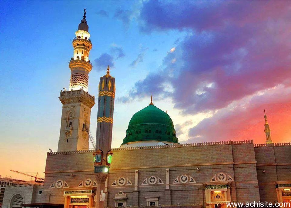 madina wallpaper,landmark,mosque,place of worship,building,khanqah