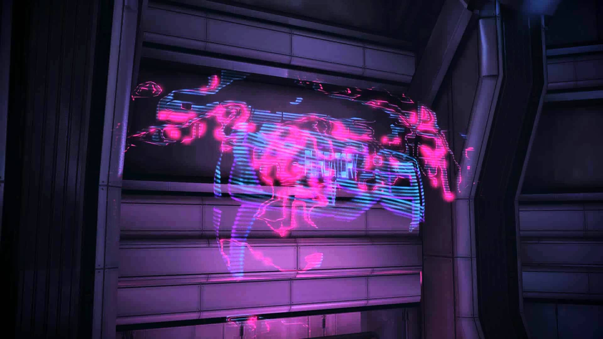 papier peint holographique 3d,lumière,rose,violet,néon,la technologie