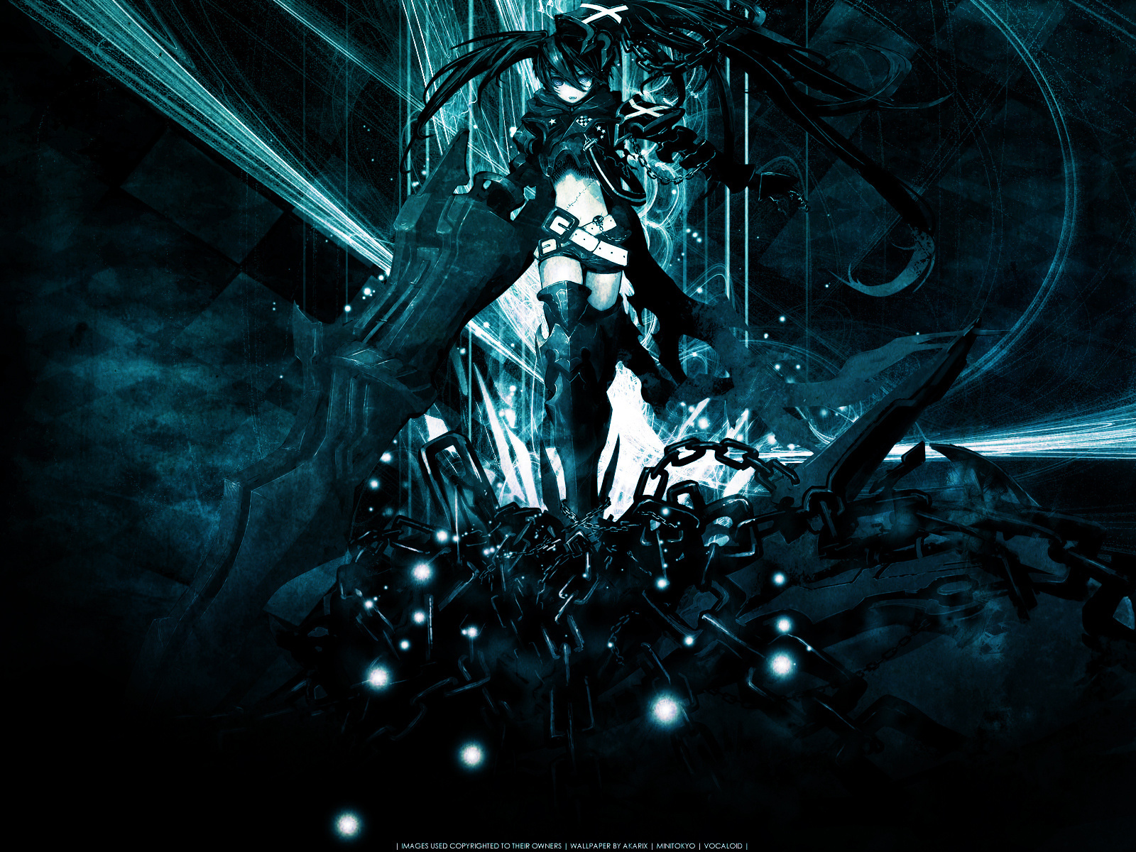 dark anime wallpaper,darkness,cg artwork,graphic design,digital compositing,fictional character