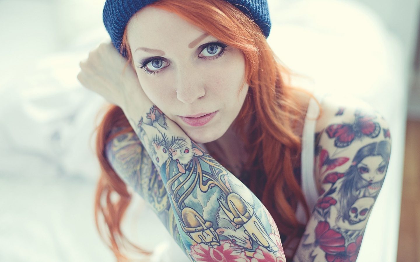 fond d'écran de tatouage fille,tatouage,cheveux,cool,épaule,beauté