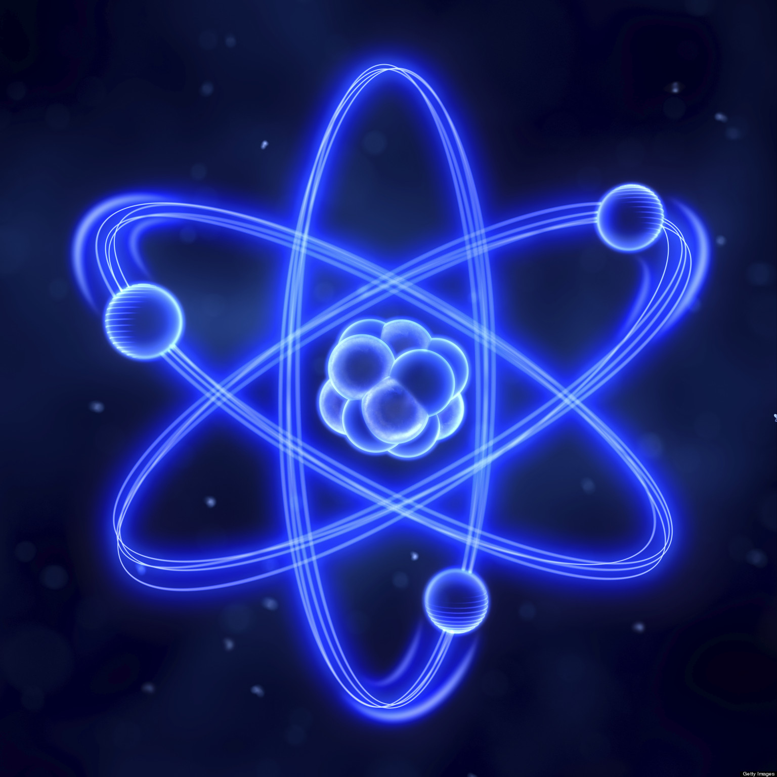 atomtapete,blau,neon ,elektrisches blau,schriftart,design