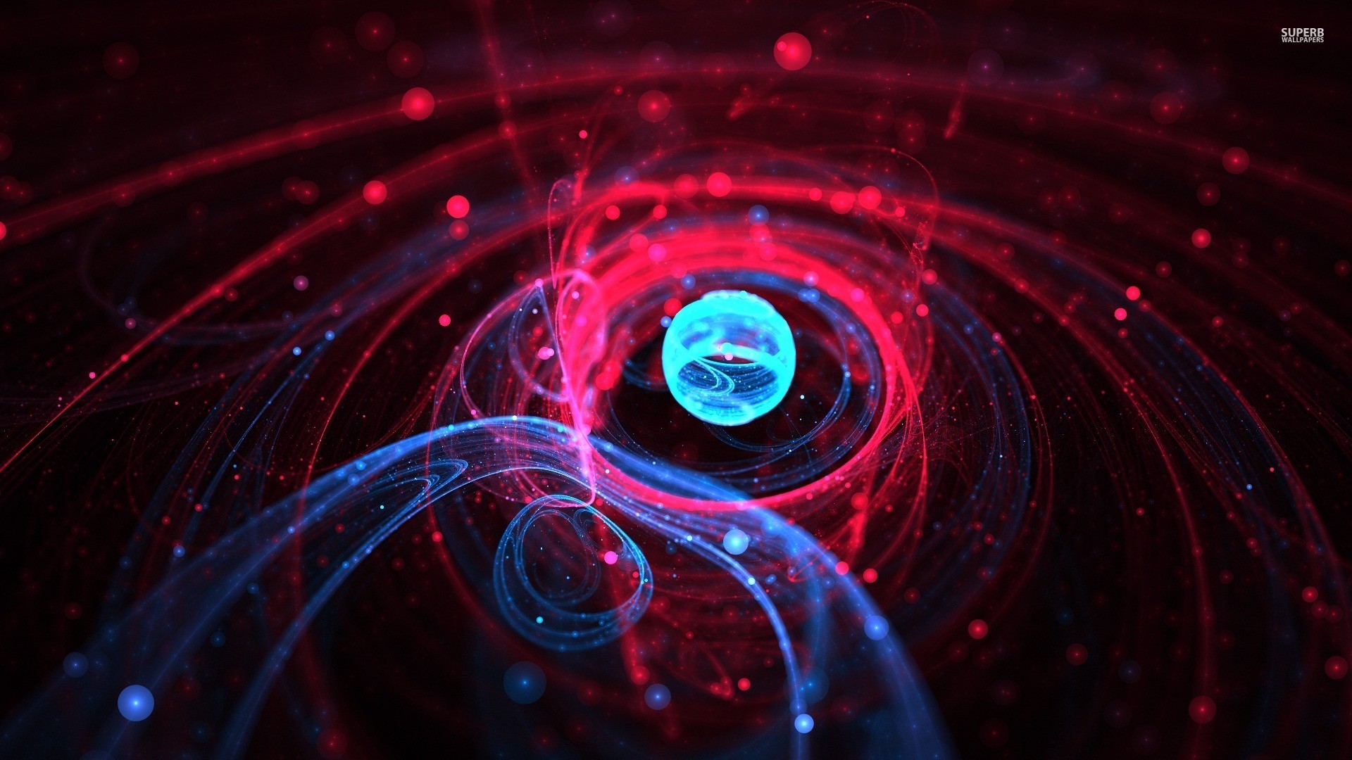 fondo de pantalla del átomo,agua,azul,ligero,rojo,circulo