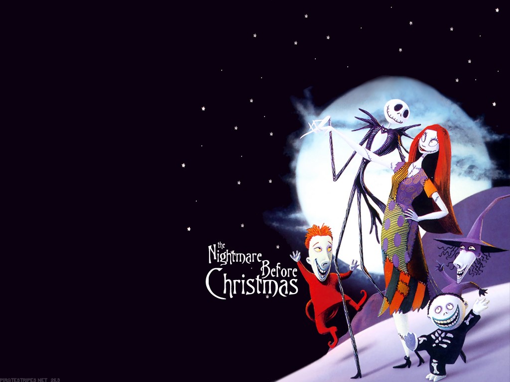nightmare before christmas wallpaper,cartoon,anime,animated cartoon,graphic design,illustration