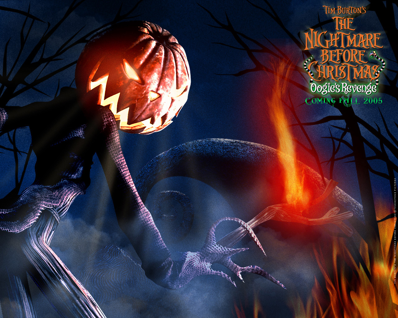 nightmare before christmas wallpaper,cg artwork,fictional character,heat,games,geological phenomenon