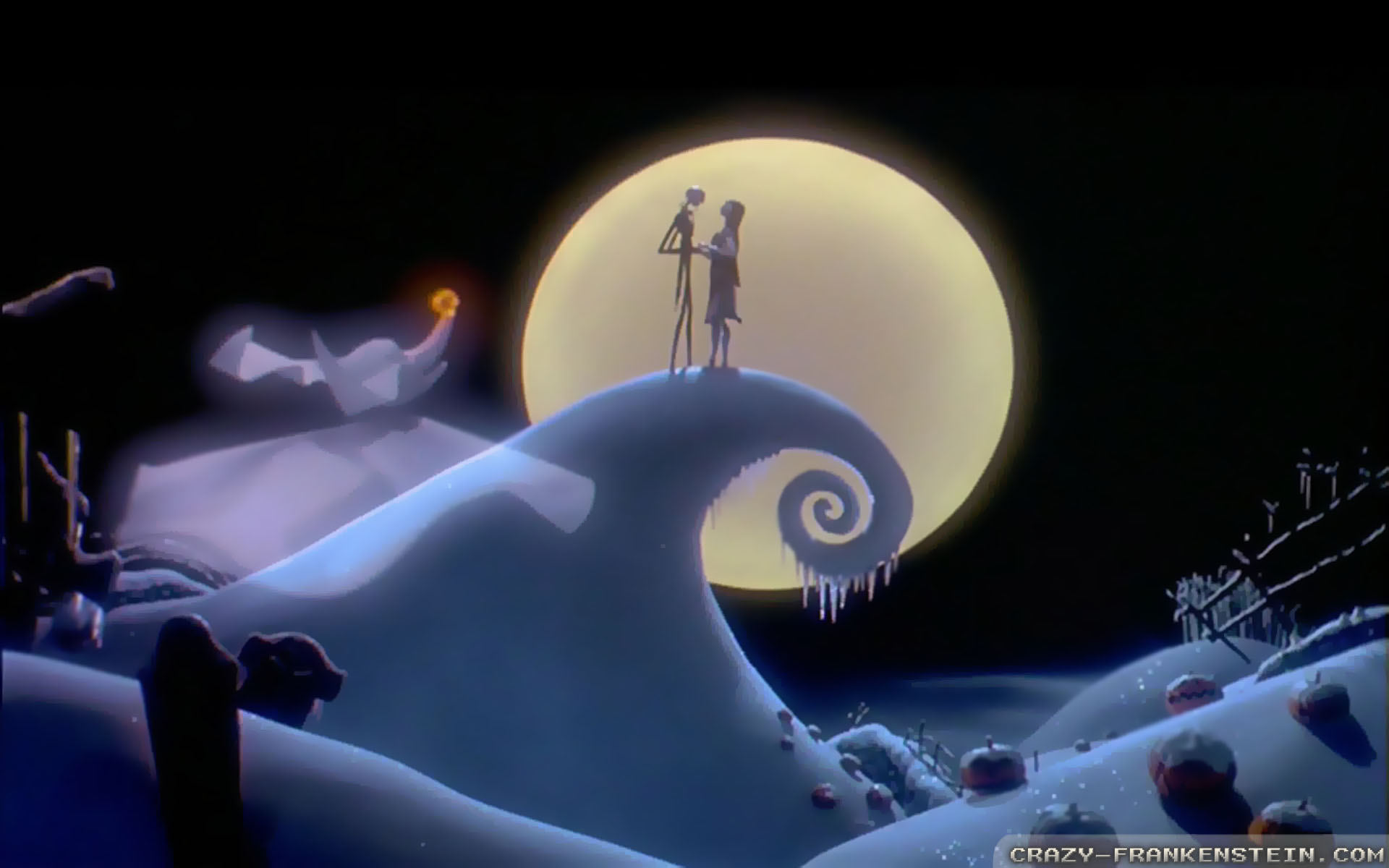 nightmare before christmas wallpaper,atmosphere,design,animation,space,illustration
