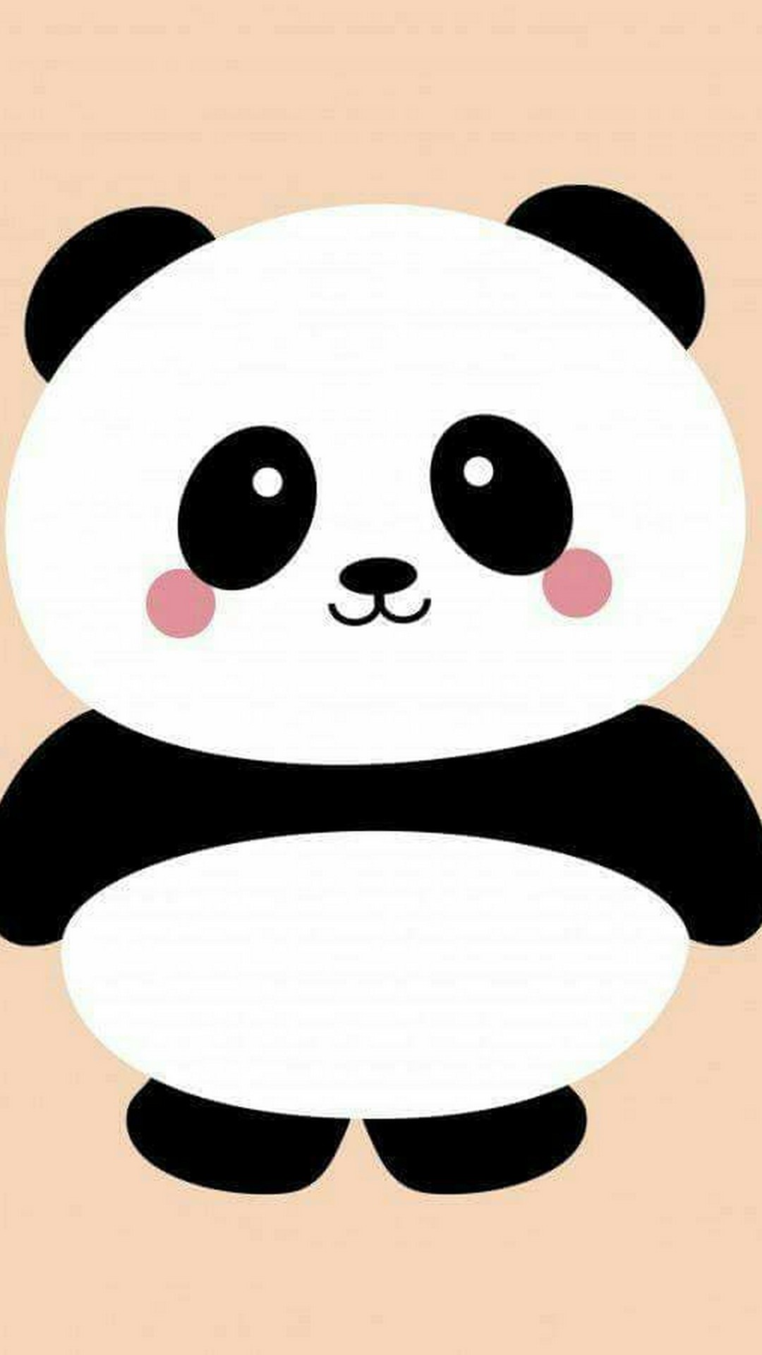 panda wallpaper iphone,panda,bear,cartoon,clip art,animation