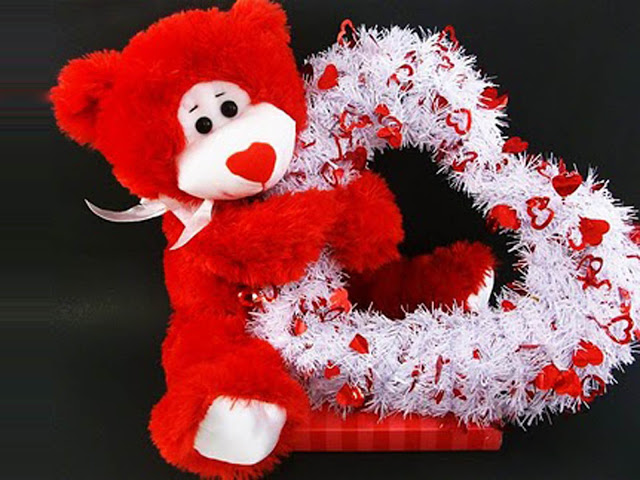 teddy bear wallpaper hd,red,stuffed toy,plush,toy,teddy bear