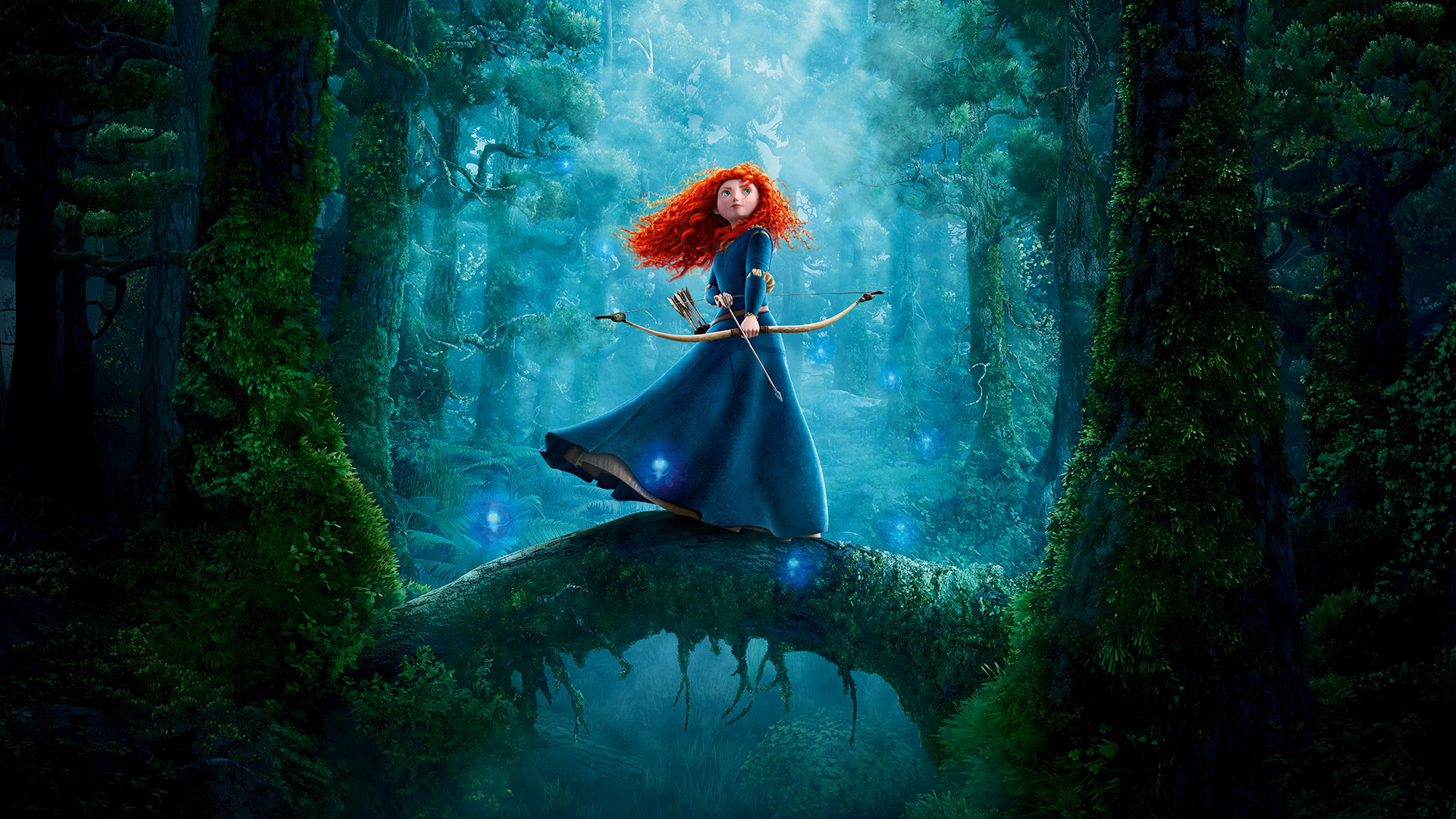 brave wallpaper,natural environment,forest,organism,animation,fictional character