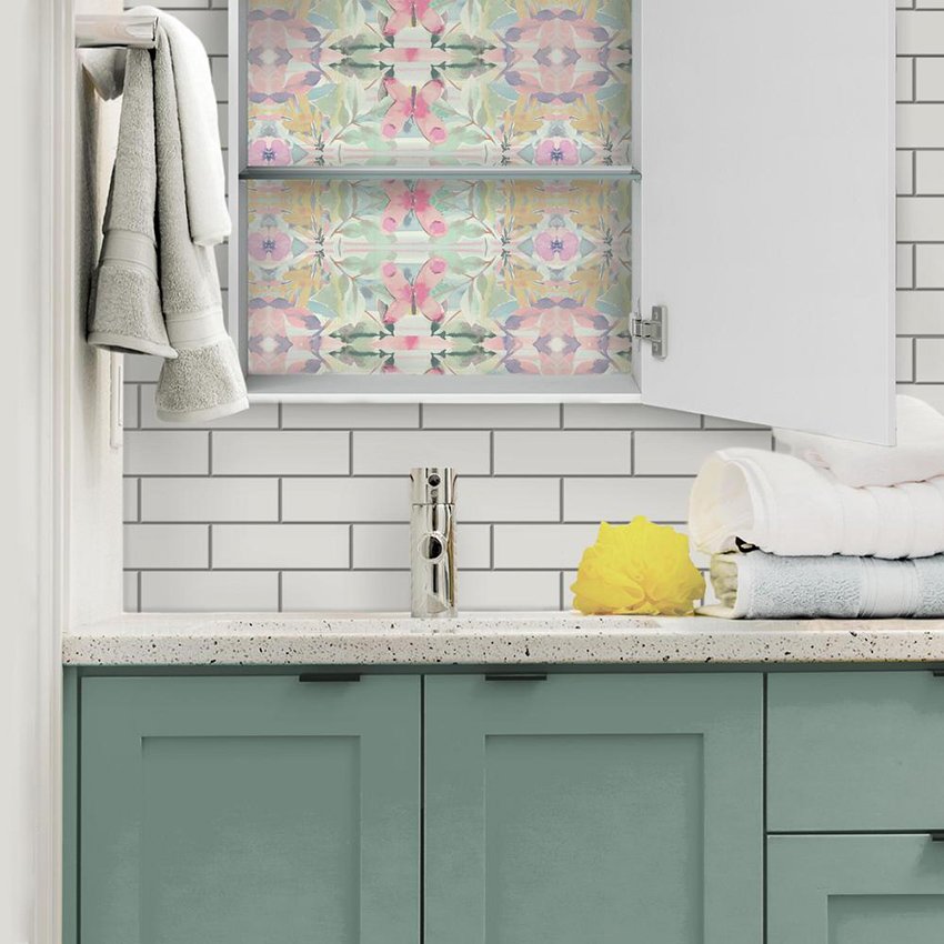 wallpaper,room,furniture,tile,yellow,kitchen (108389