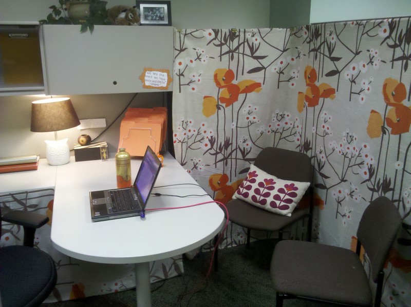 4 Ways To Create A Luxury Cubicle Cover Cubicle Walls WallpaperUse