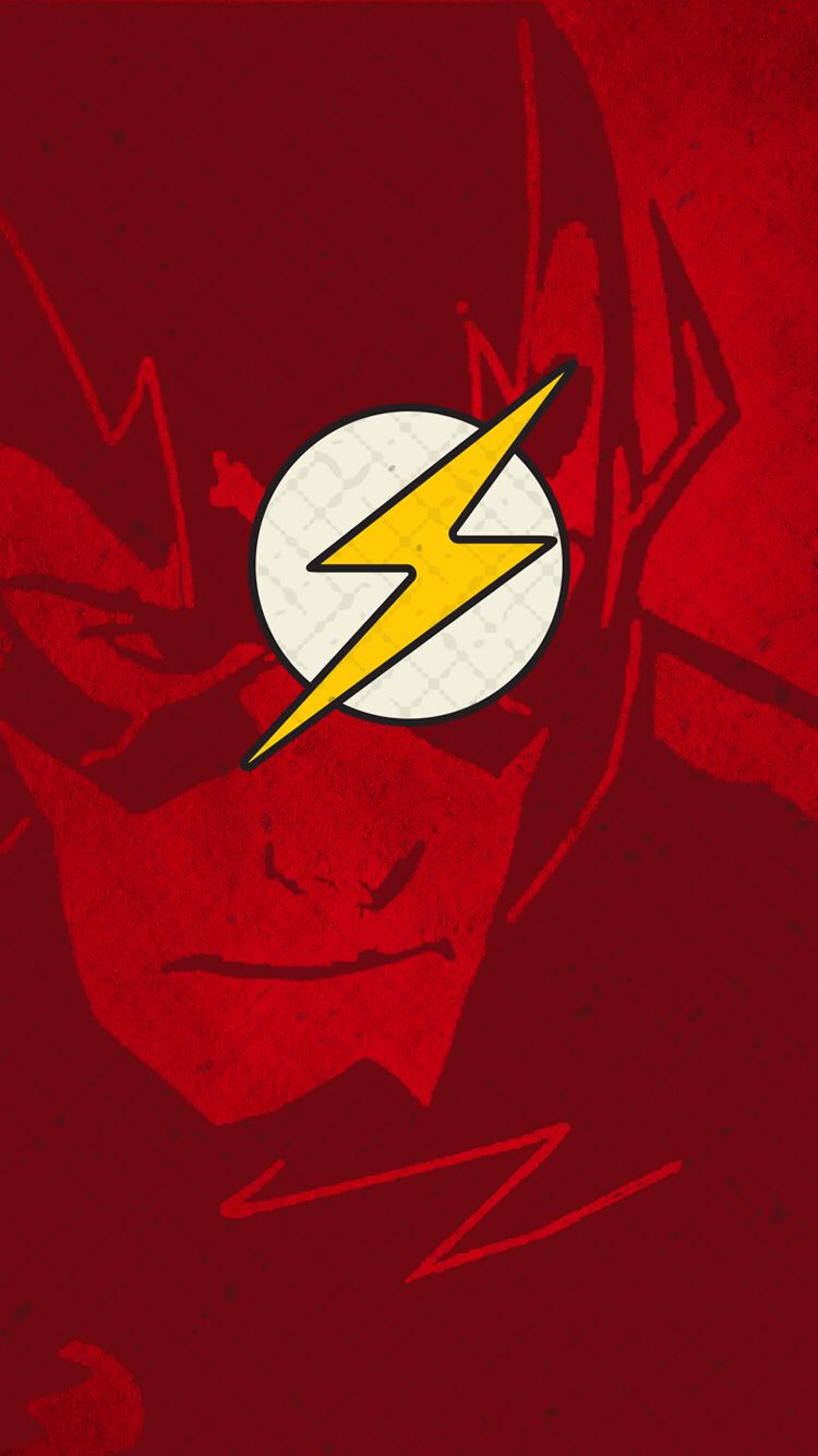 flash wallpaper iphone,red,cartoon,fictional character,t shirt,illustration