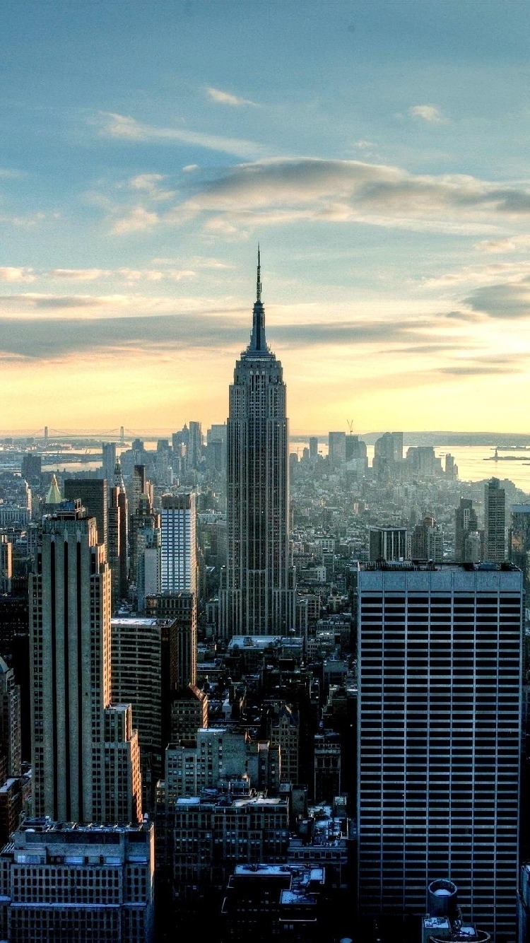 fond d'écran iphone new york,ville,paysage urbain,zone métropolitaine,gratte ciel,horizon