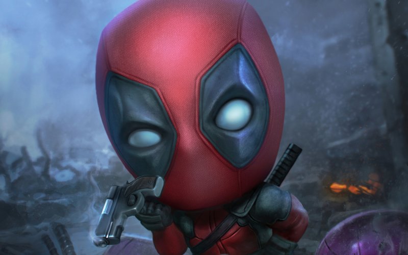 fond d'écran animado,super héros,personnage fictif,oeuvre de cg,dead pool,capture d'écran