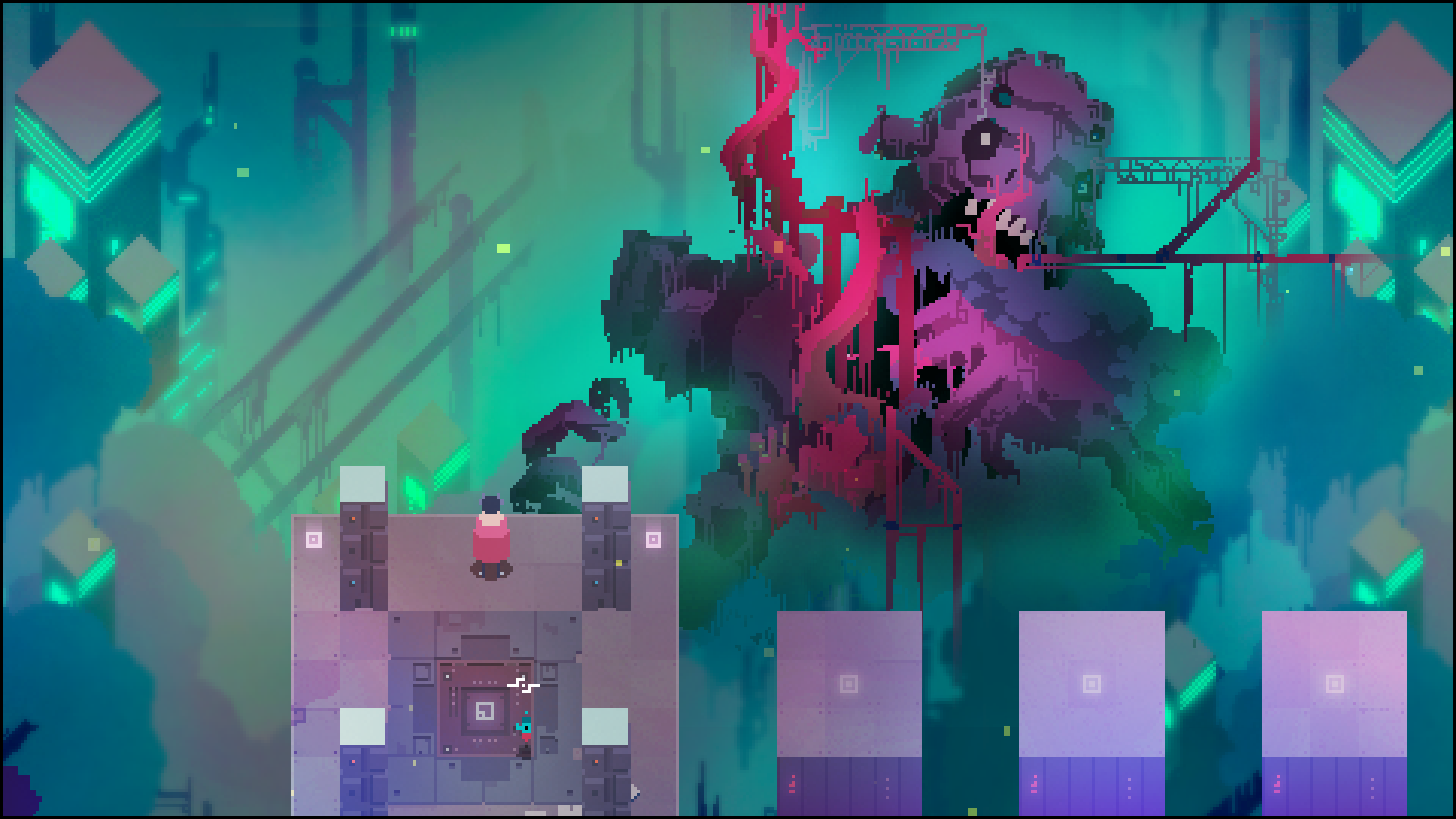 fond d'écran hyper light drifter,violet,jeu d'aventure d'action,violet,rose,jeux