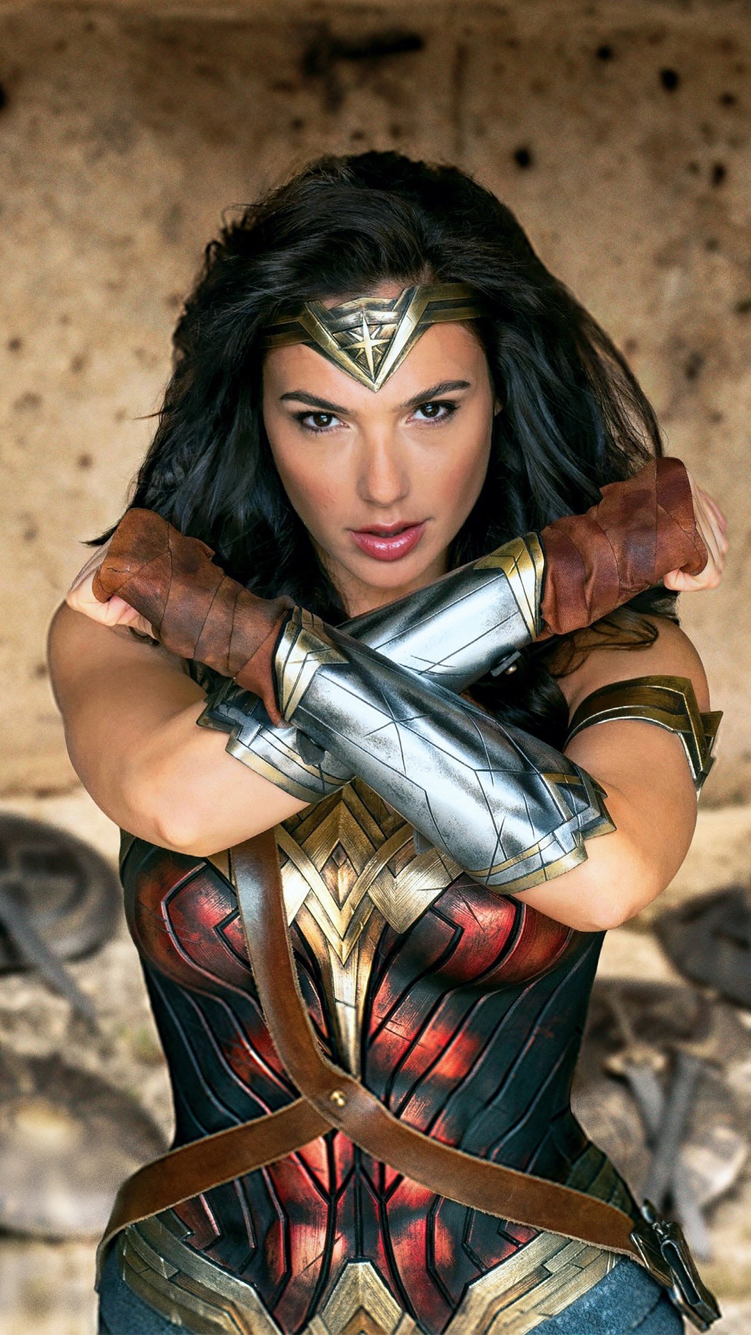 wonder woman iphone wallpaper,wonder woman,fictional character,black hair,cg artwork,superhero