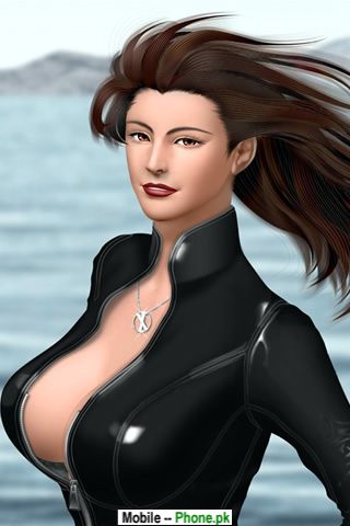 fond d'écran mobile filles,dessin animé,personnage fictif,vêtements en latex,cheveux noirs