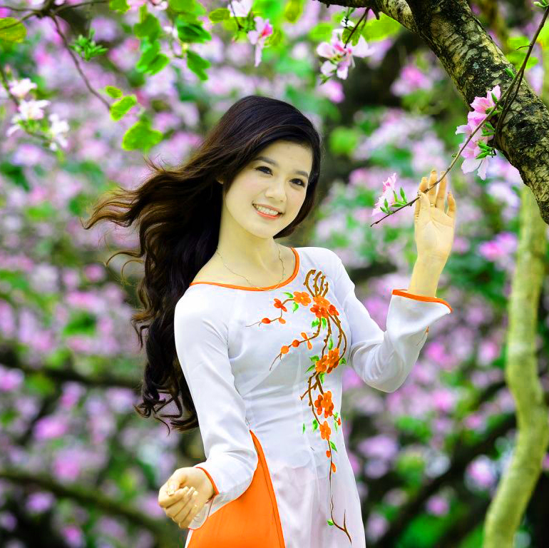 아름다운 소녀 벽지 hd 다운로드,아름다움,봄,나무,사진술,식물