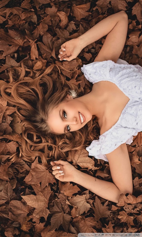 모바일 아름다운 소녀 hd 월페이퍼,아름다움,나무,사진술,사진 촬영,갈색 머리