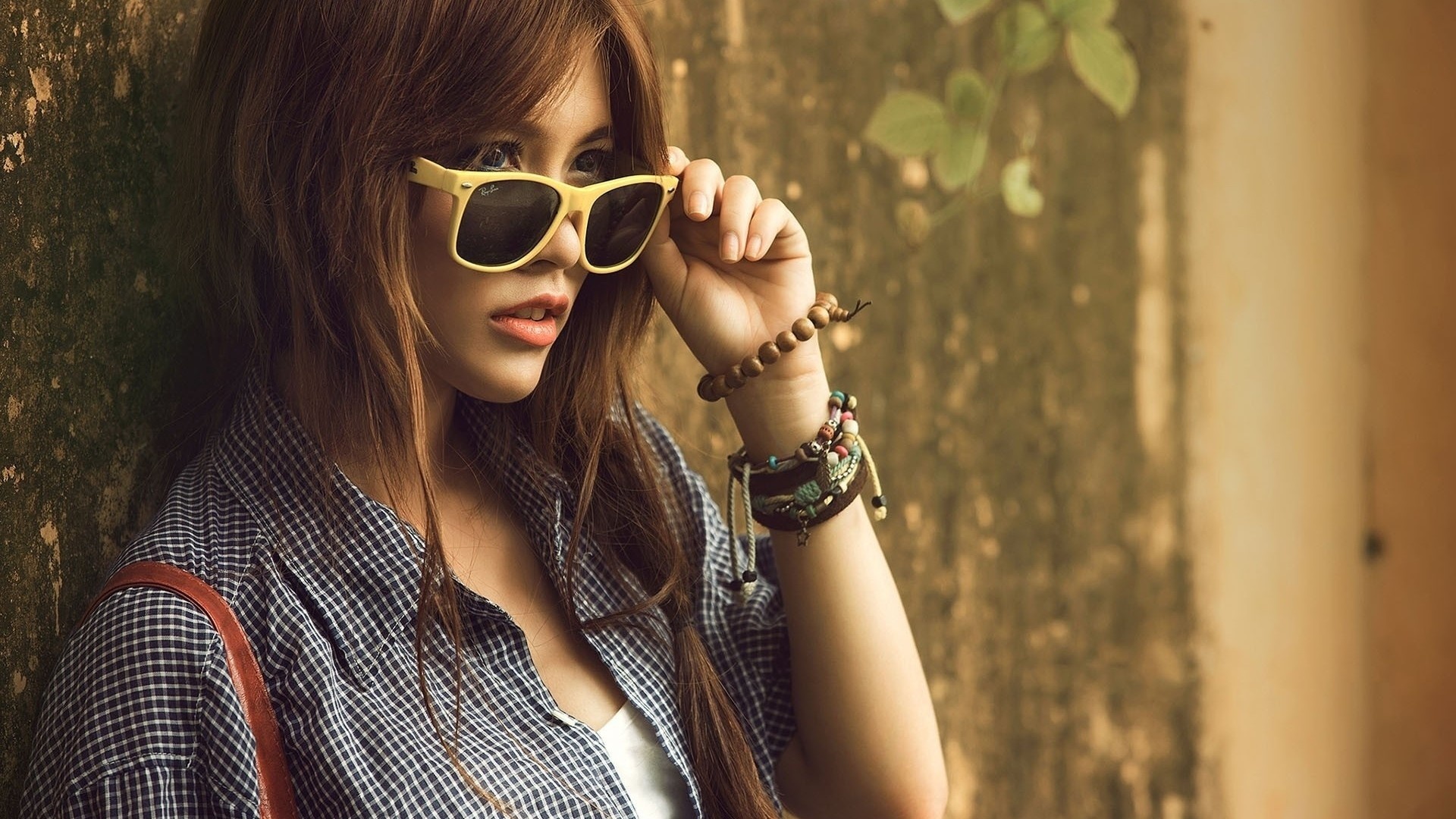 beautiful girl hd wallpapers for mobile,eyewear,sunglasses,hair,cool,face