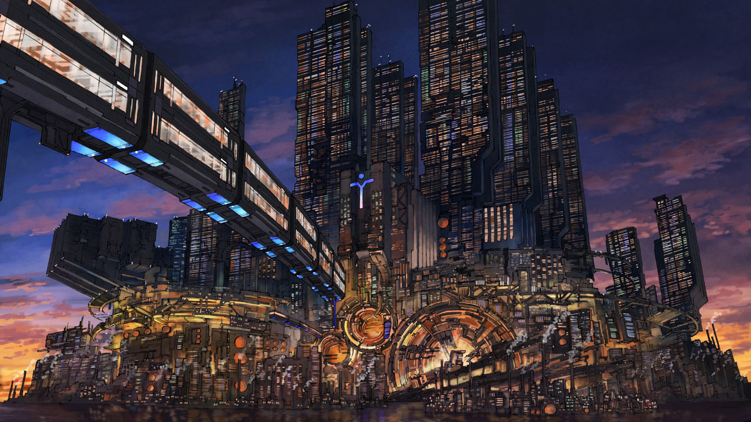 cyberpunk wallpaper,metropolitan area,metropolis,cityscape,city,urban area