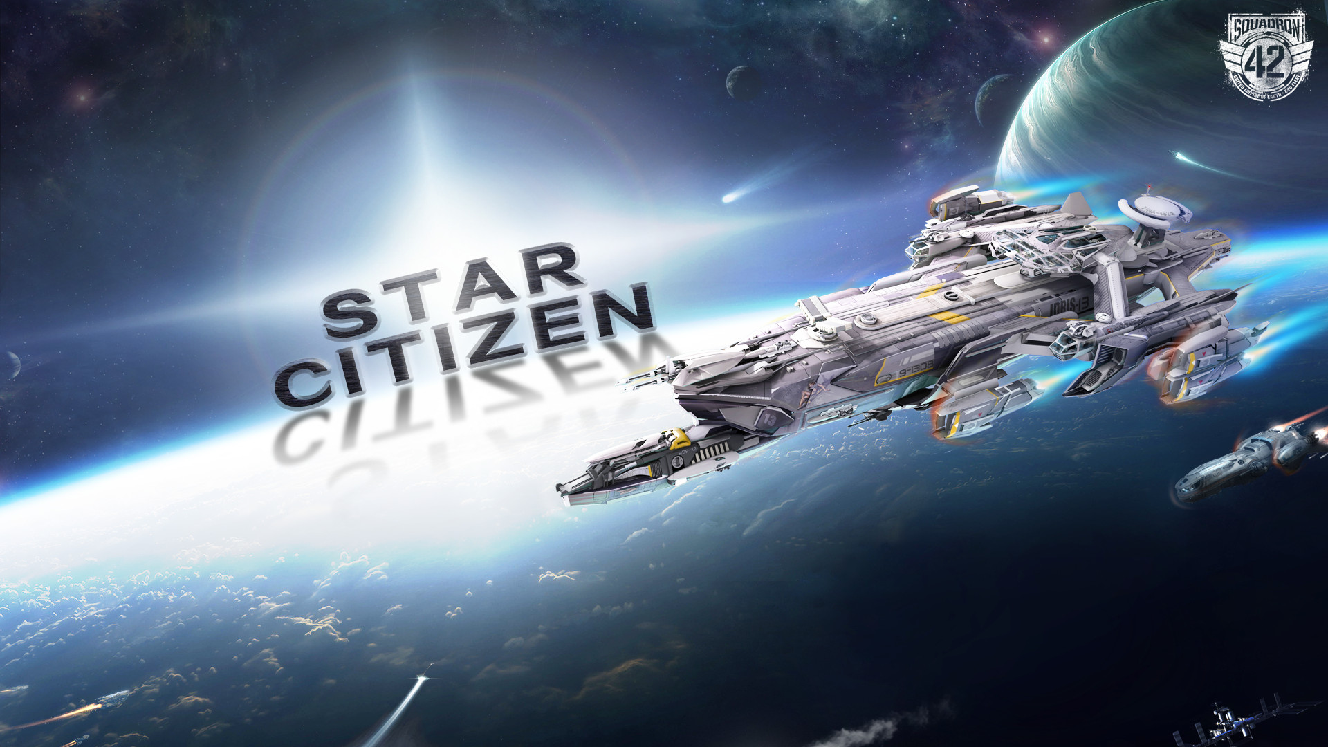 star citizen wallpaper,weltraum,atmosphäre,platz,erde,welt