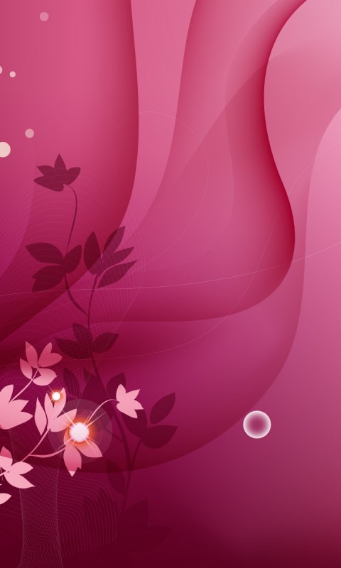 qmobile wallpaper,pink,petal,illustration,plant,clip art