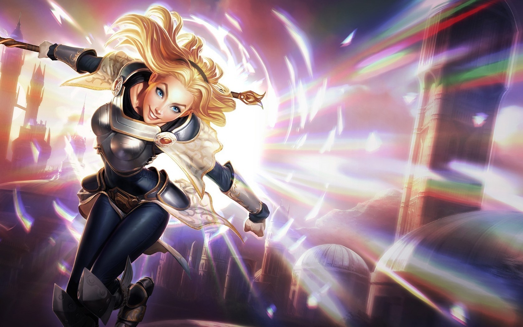 lux wallpaper,cg artwork,anime,fictional character,illustration,graphic design