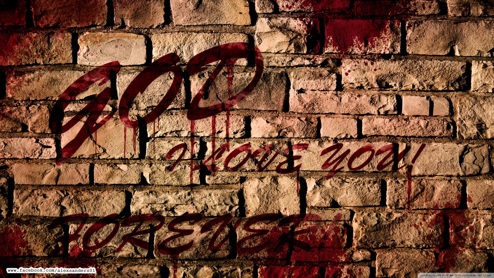 i love you wallpaper hd for mobile,brickwork,brick,wall,text,red