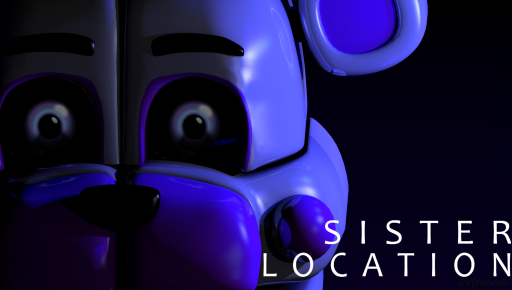 sister location wallpaper,blue,purple,violet,electric blue,animation