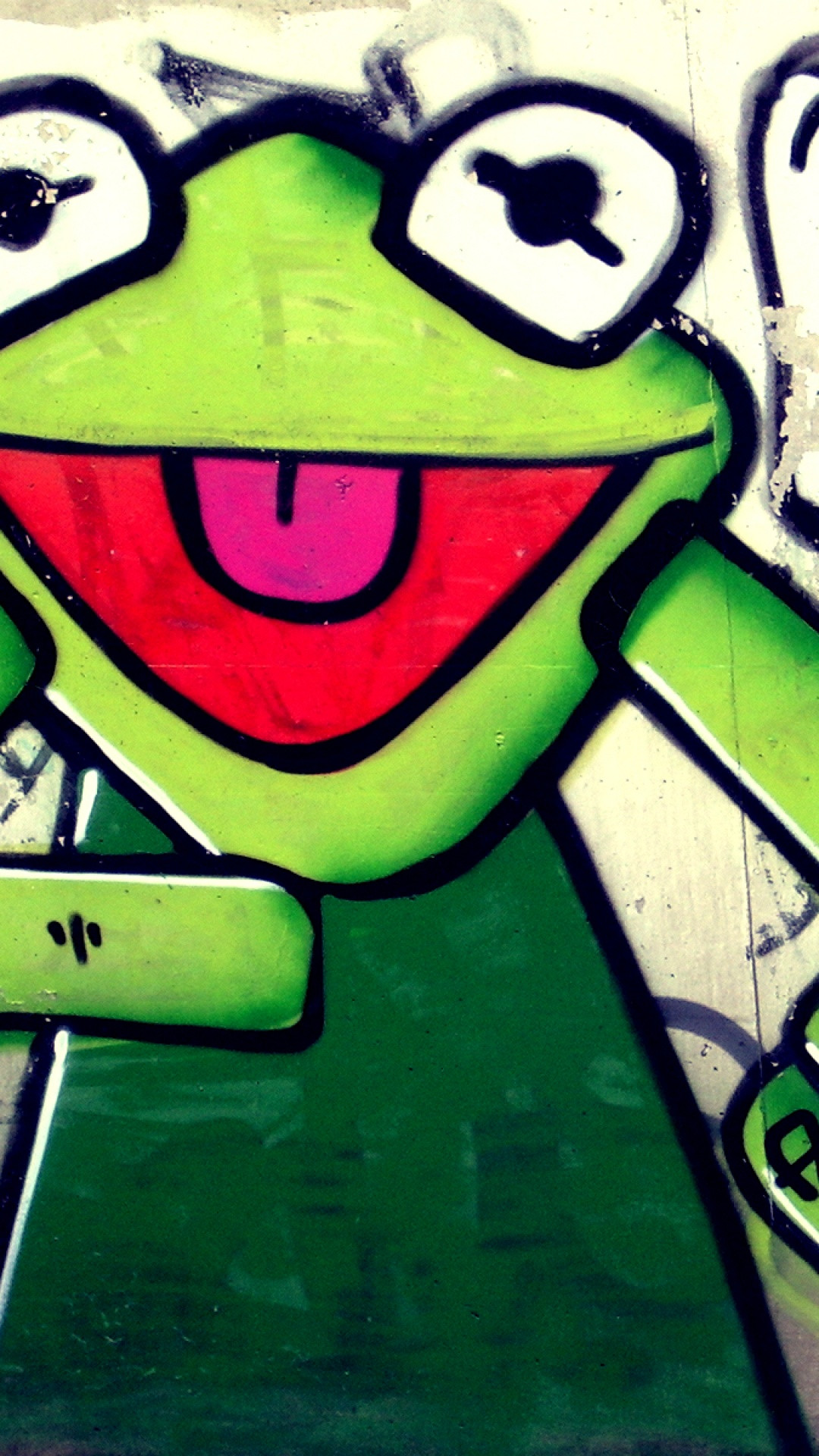 graffiti wallpaper iphone,green,cartoon,art,graffiti,fictional character