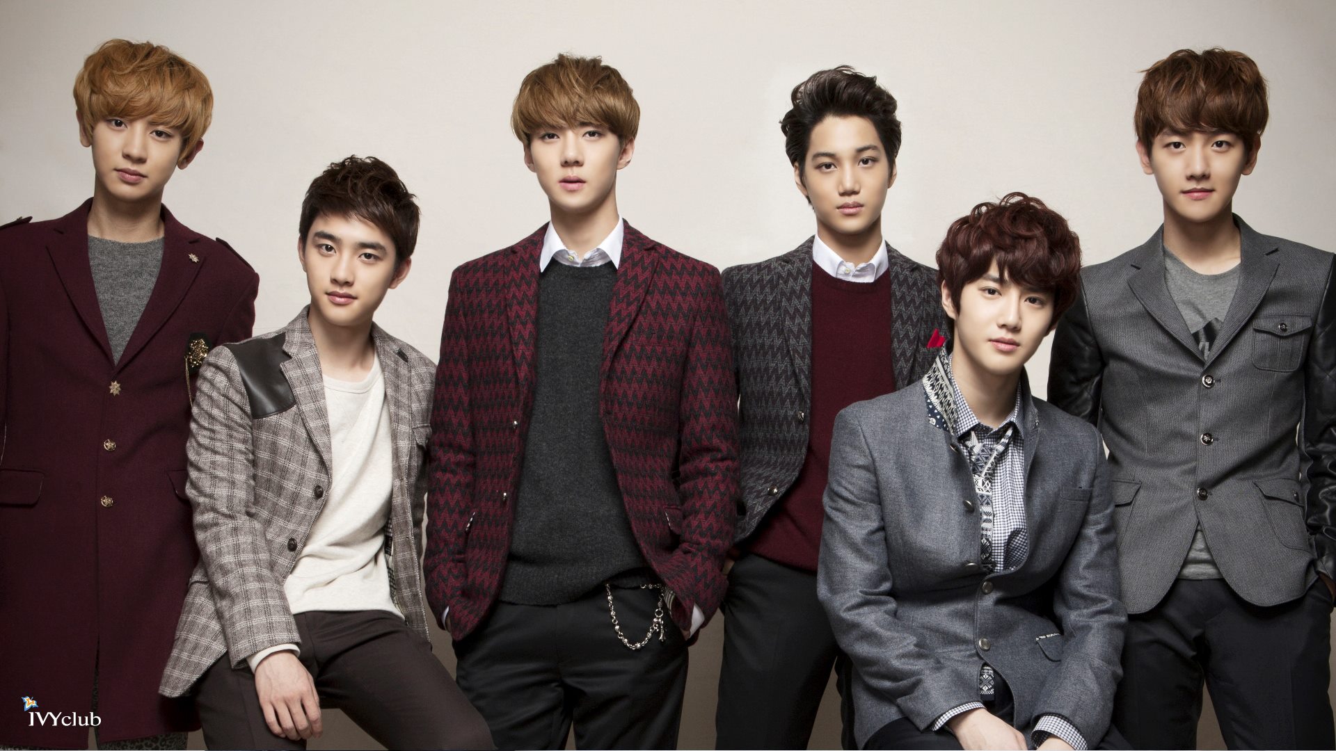 exo wallpaper hd,social group,suit,hairstyle,youth,formal wear