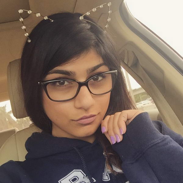 mia khalifa fond d'écran hd,lunettes,cheveux,visage,des lunettes,sourcil