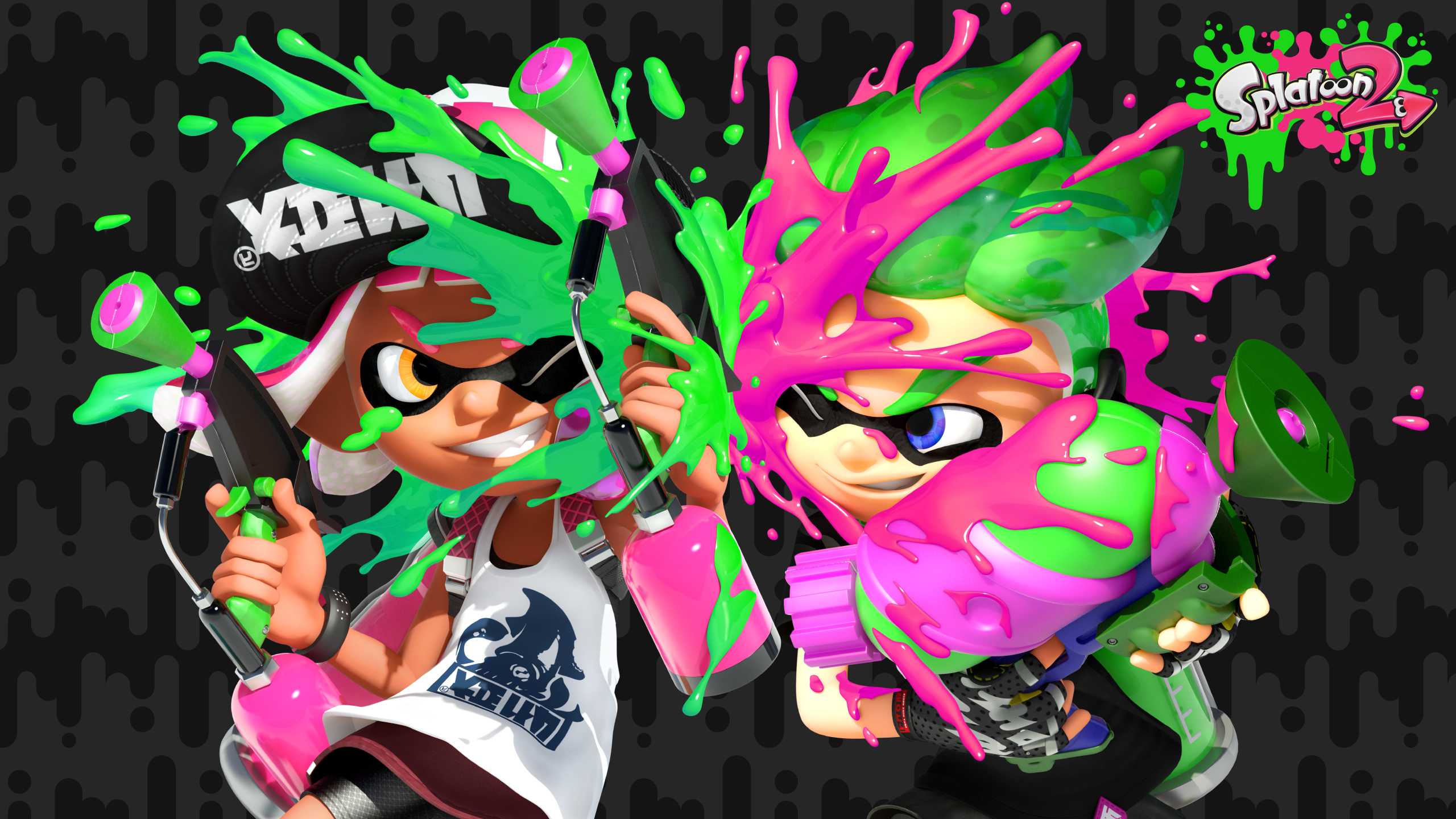 splatoon wallpaper,graphic design,art,illustration,fictional character,graphics