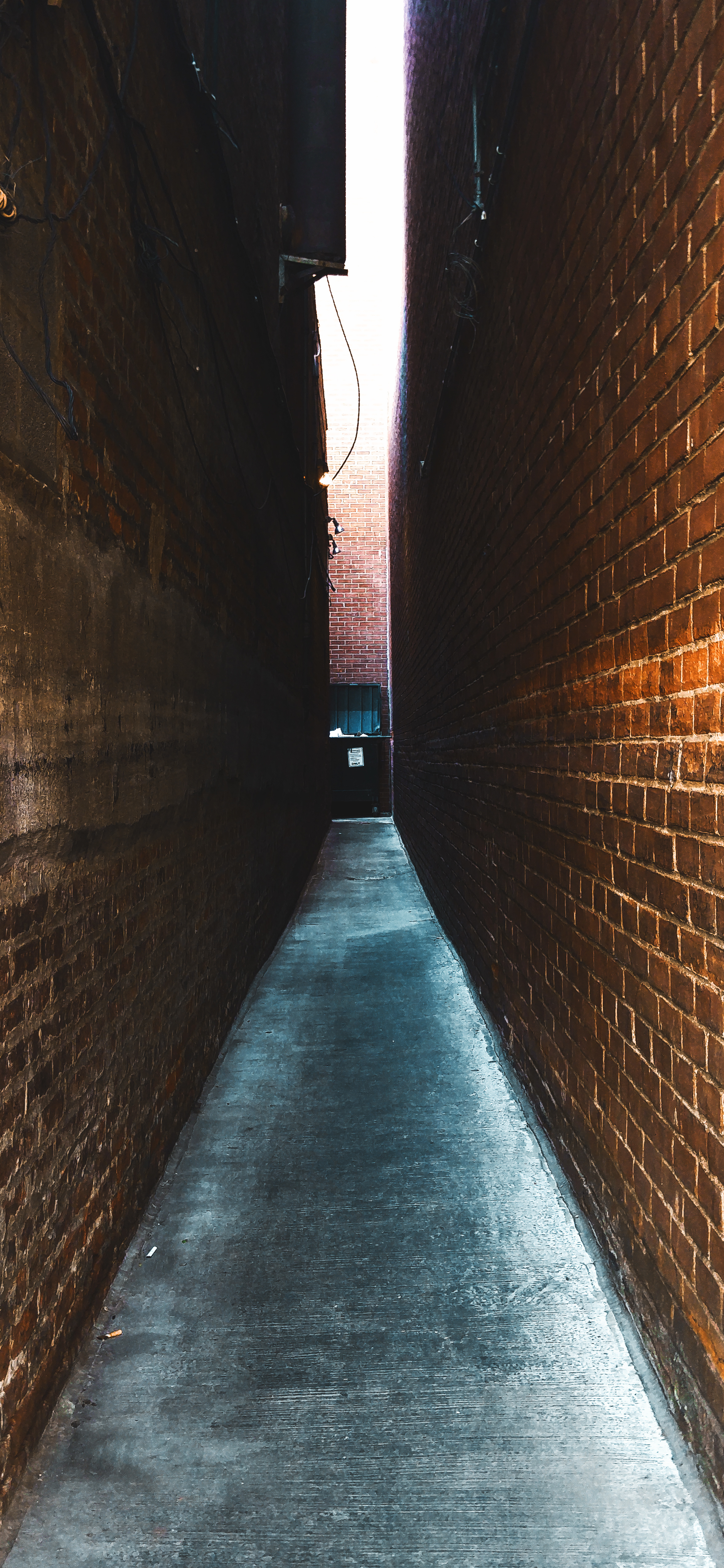 perspective wallpaper,alley,tunnel,road,infrastructure,brick