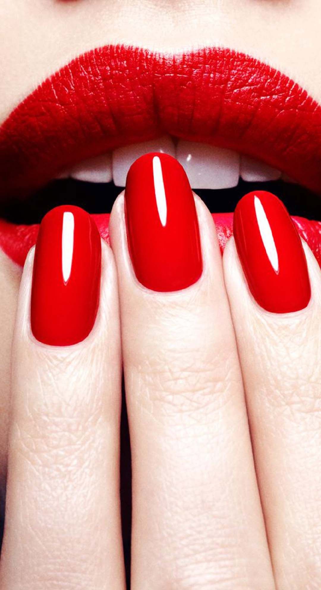 nails wallpaper,nail polish,nail,red,manicure,nail care