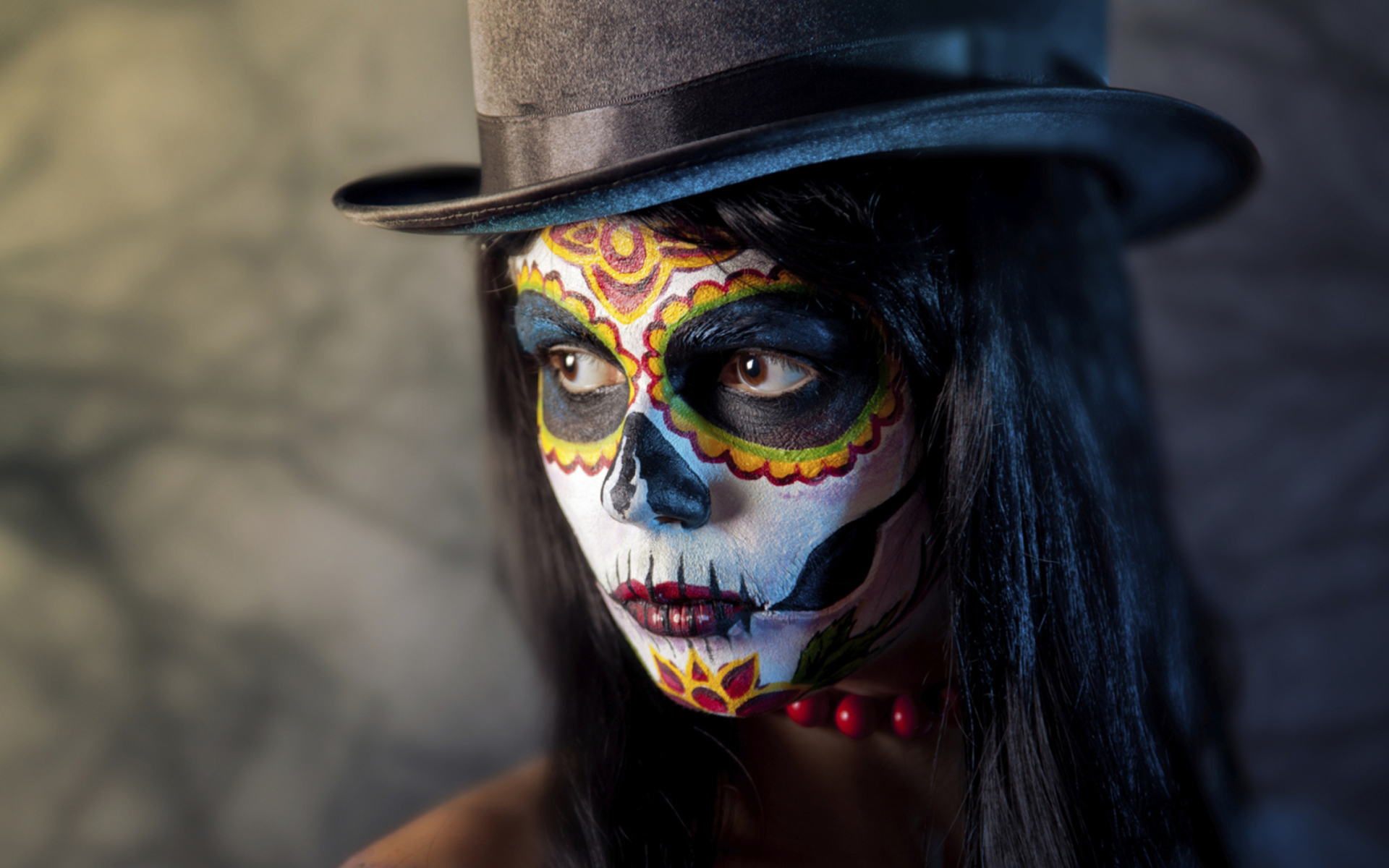 dia de los muertos wallpaper,head,hatter,fictional character,headgear,supervillain